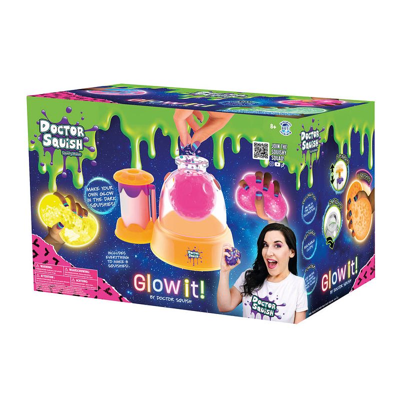 Foto van Glow it! doctor squish squishy maker