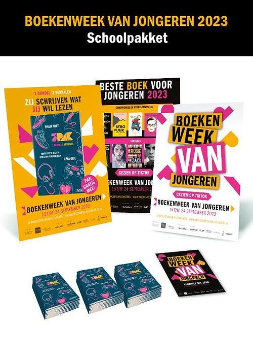 Foto van Schoolpakket boekenweek van jongeren 2023 - pakket (9789059656048)