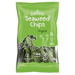 Foto van Seamore seaweed chips original 135g bij jumbo