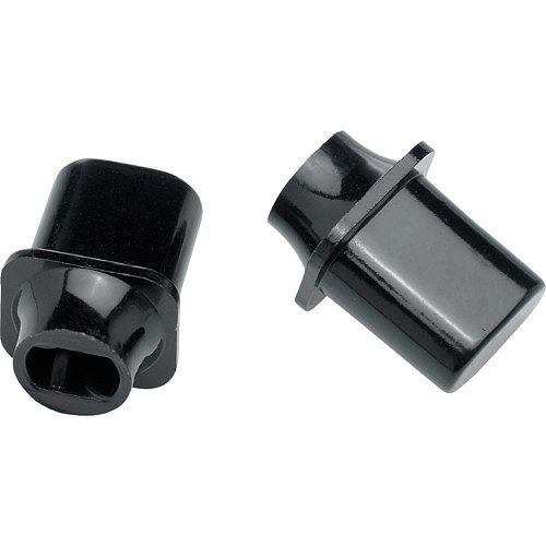 Foto van Fender top-hat switch tip voor telecaster zwart (2 stuks)