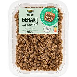 Foto van Jumbo lekker veggie kruimgehakt voordeelverpakking vegan 375g