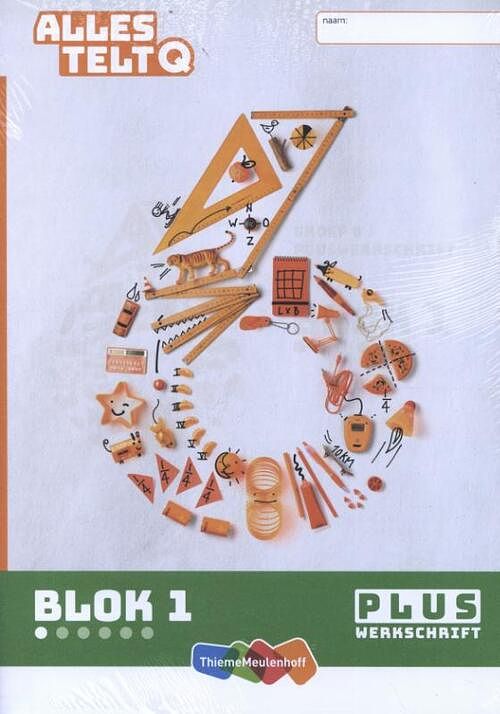 Foto van Alles telt q pluswerkschrift blok 1 t/m 6 groep 6 - paperback (9789006238549)