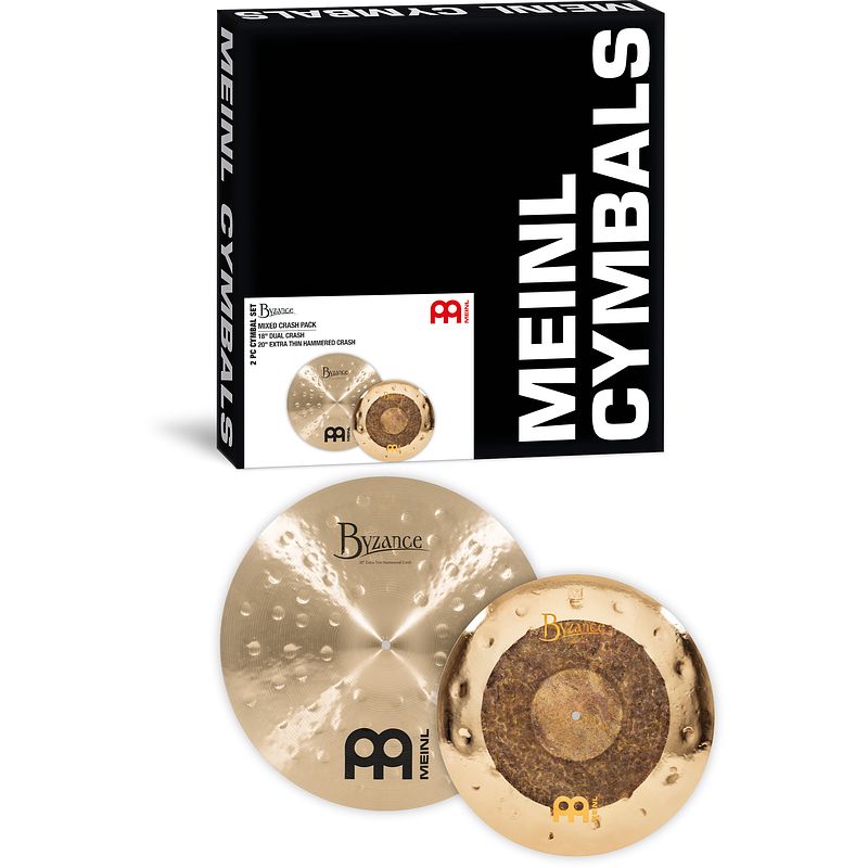 Foto van Meinl bmix1 byzance mixed set crash pack bekkenset 18-20