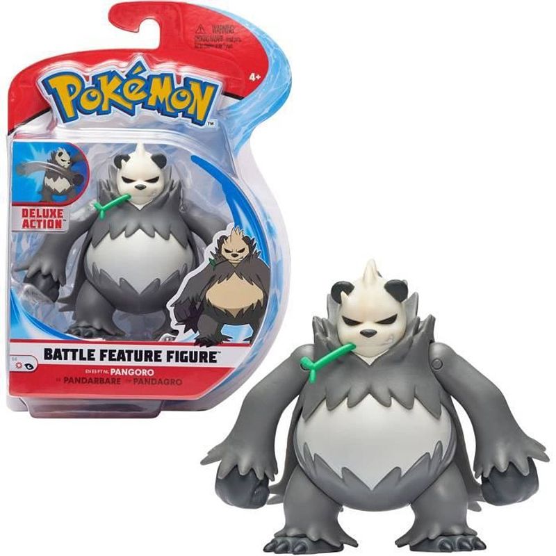 Foto van Bandai pokémon - pandabararian 12 cm actiefiguur