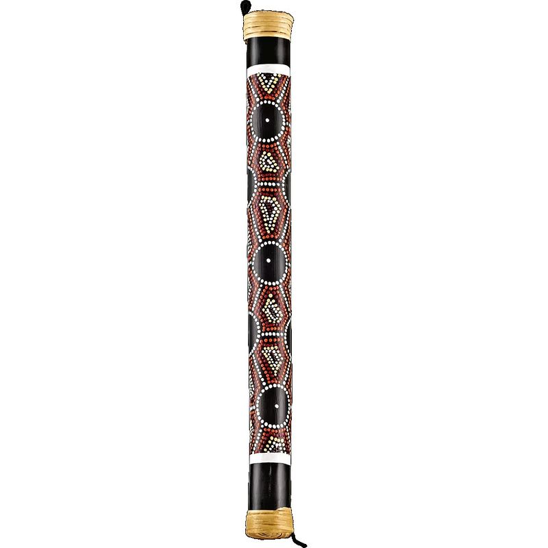 Foto van Meinl rs1s sonic energy rainstick small, geverfde rainstick