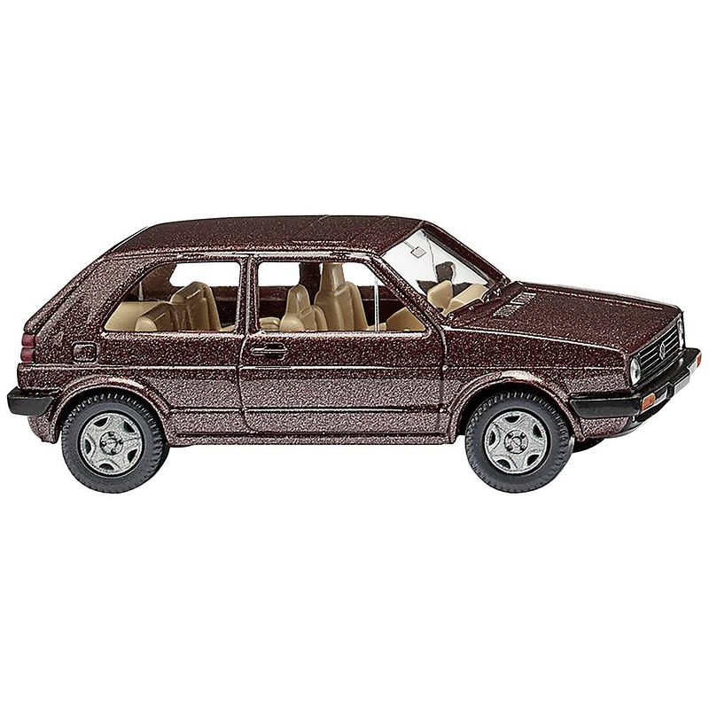 Foto van Wiking 004504 h0 volkswagen golf ii, omberbruin-metallic