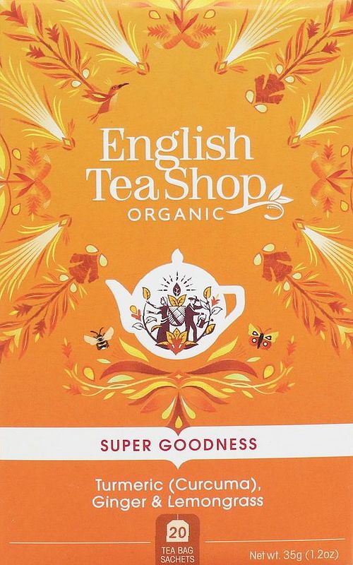 Foto van English tea shop curcuma, ginger & lemongrass