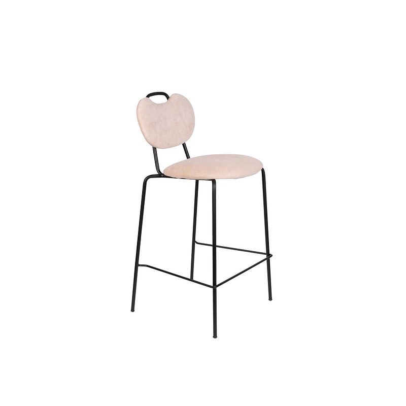 Foto van Anli style counter stool aspen light pink