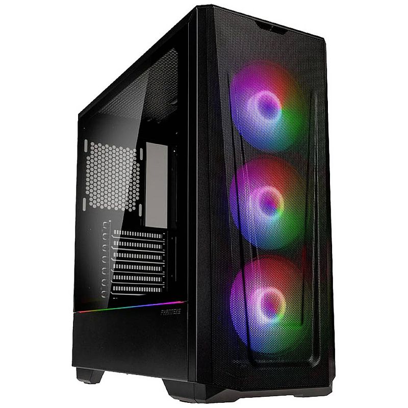 Foto van Phanteks eclipse g360a midi-tower behuizing, gaming-behuizing zilver