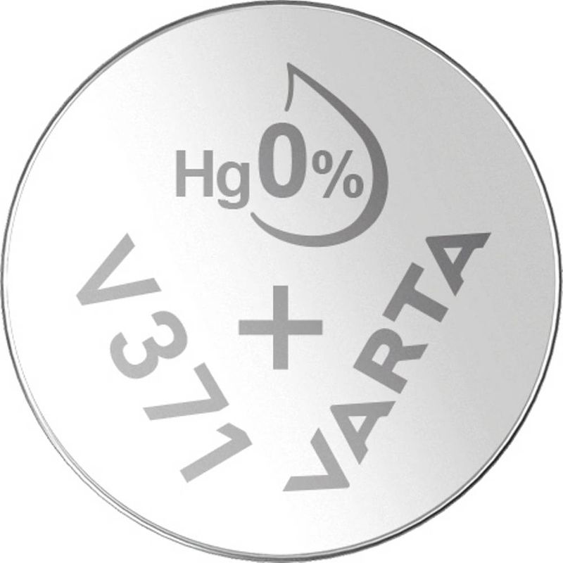 Foto van Varta batterij varta v371 zilver sr69 +irb ! 371101401