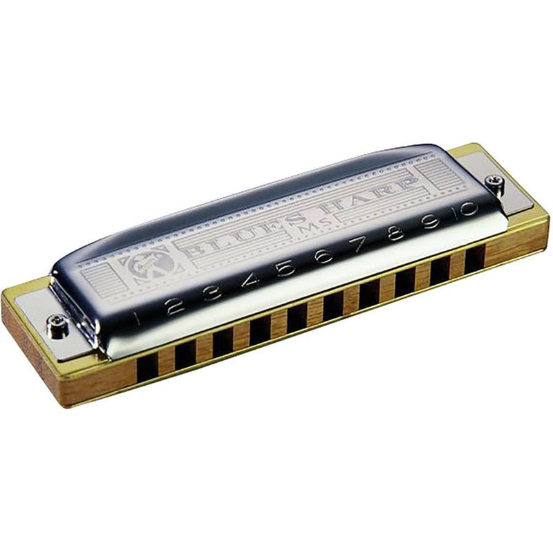 Foto van Hohner blues harp ms g mondharmonica