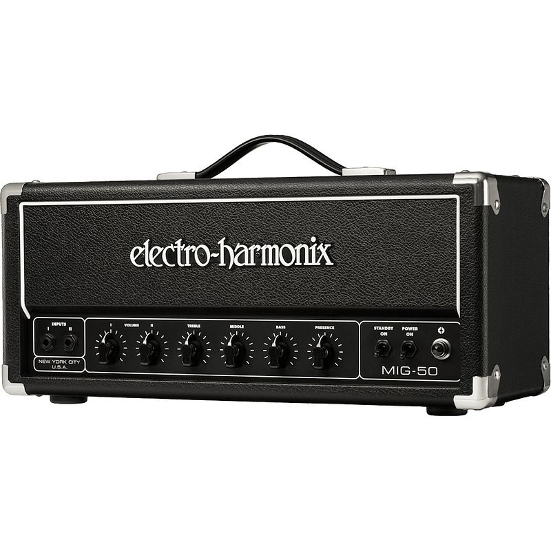 Foto van Electro harmonix mig-50 amp 50 watt buizen gitaarversterker top