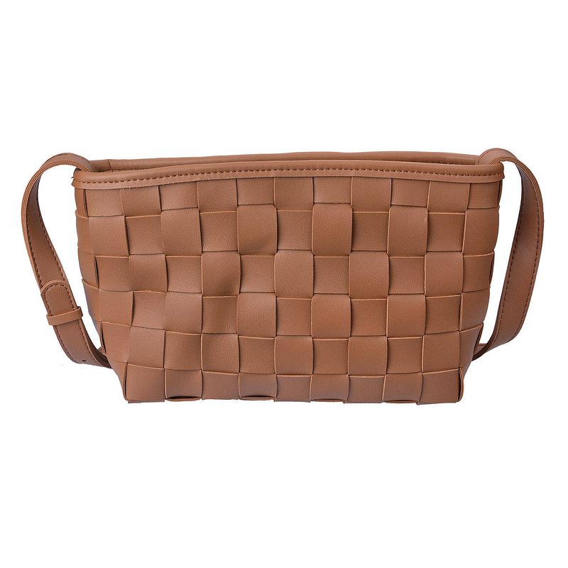 Foto van Clayre & eef bruine tas 26*8*13 cm bruin jzbg0251br