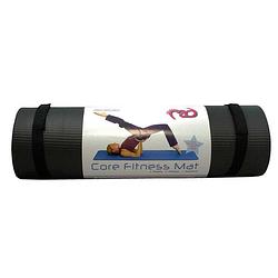 Foto van Fitness-mad yogamat 182 x 58 cm nbr schuim zwart