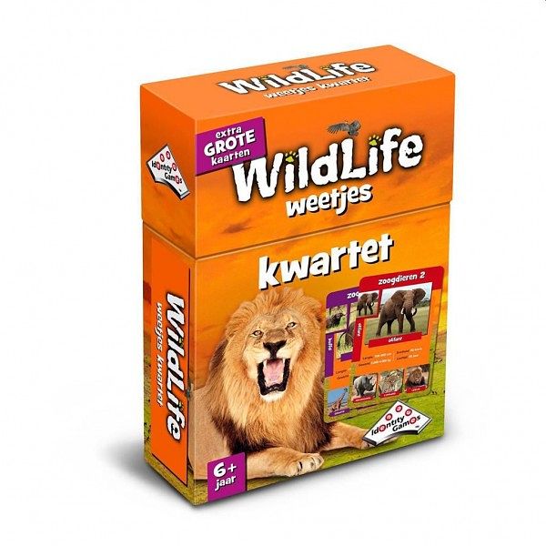 Foto van Spel weetjeskwartet wildlife