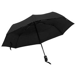 Foto van Vidaxl paraplu automatisch inklapbaar 95 cm zwart