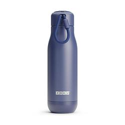 Foto van Thermosfles rvs, 500 ml, donkerblauw - zoku hydration