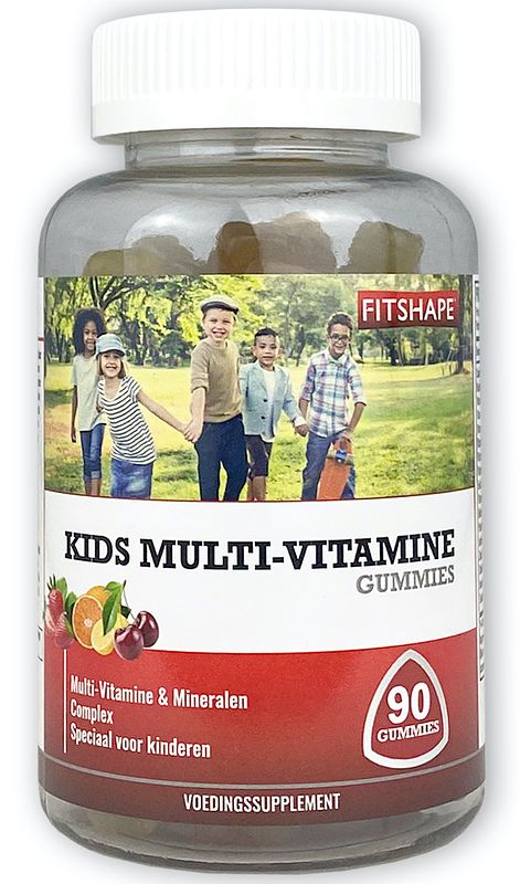 Foto van Fitshape kids multi-vitamine gummies