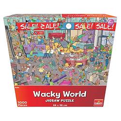 Foto van Goliath puzzel wacky world sale 1000 stukjes