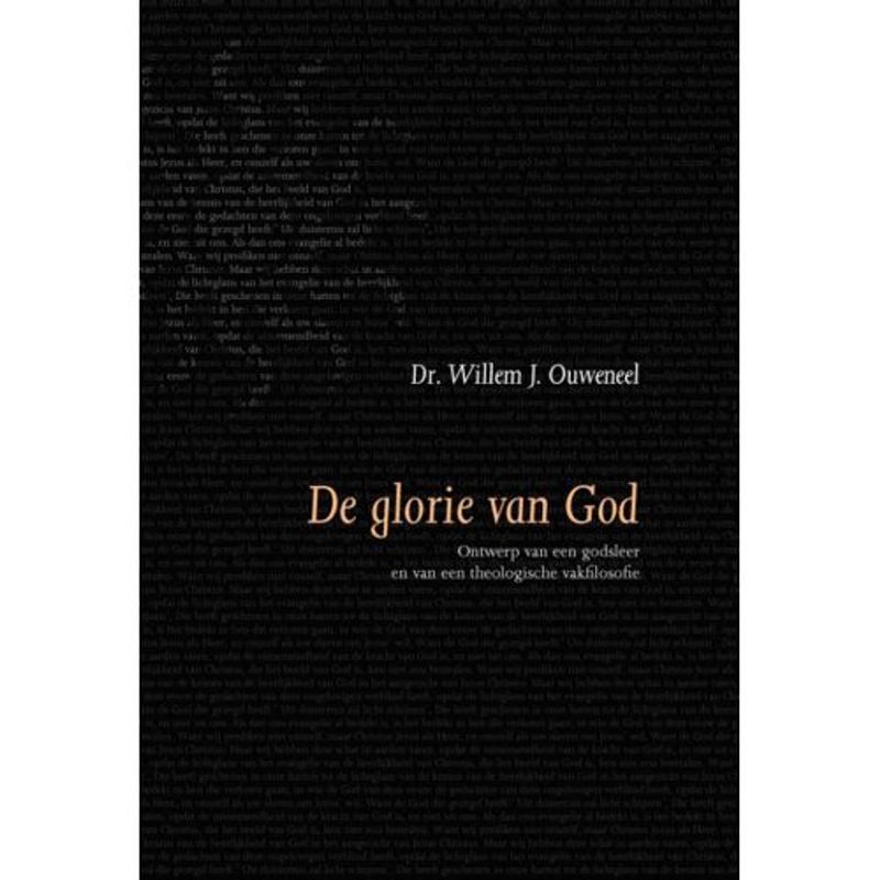 Foto van De glorie van god - evangelisch-dogmatische reeks