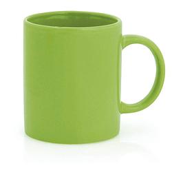 Foto van 1x groene drinkbekers/mokken groen 370 ml - bekers