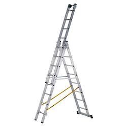 Foto van Zarges 41521 aluminium multifunctionele ladder opklapbaar 19 kg