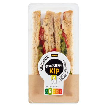 Foto van Jumbo geroosterde kip sandwich 138g