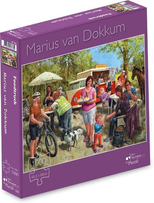 Foto van Marius van dokkum - foodtruck- puzzel 1000 stukjes - overig (8713341900305)