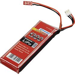 Foto van Conrad energy lipo accupack 7.4 v 1300 mah aantal cellen: 2 25 c softcase bec