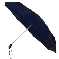 Foto van Minimax paraplu automatisch polyester 100 cm marineblauw