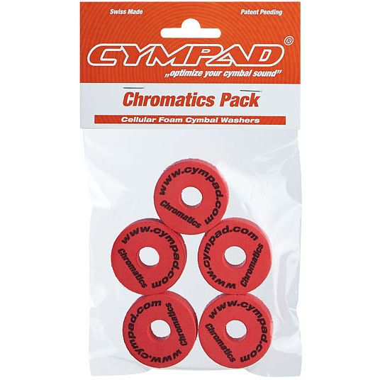 Foto van Cympad cs15/5-r chromatics red bekkenviltjes (5 stuks)