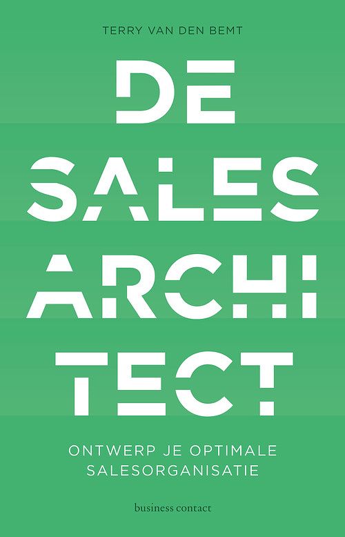 Foto van De sales architect - terry van den bemt - ebook (9789047013600)