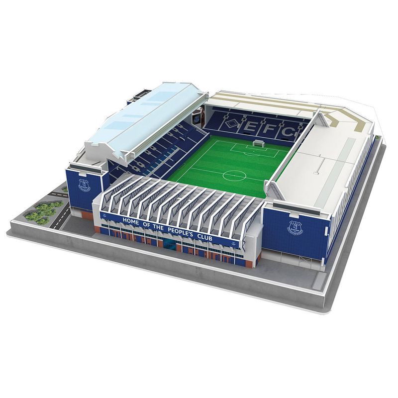 Foto van Pro-lion 3d puzzel goodison park everton 37 cm blauw 87 stukjes