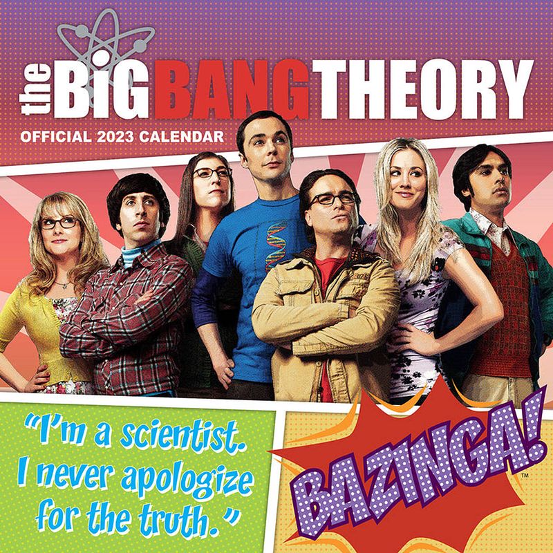 Foto van Big bang theory kalender 2023