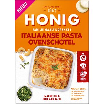 Foto van Honig maaltijdpakket italiaanse ovenpasta 441g bij jumbo