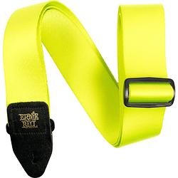 Foto van Ernie ball classic jacquard strap 5320 neon yellow gitaarband