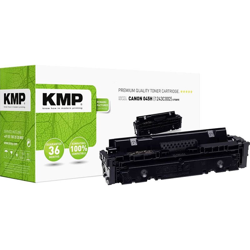 Foto van Kmp toner vervangt canon 045h geel 2200 bladzijden c-t40yx