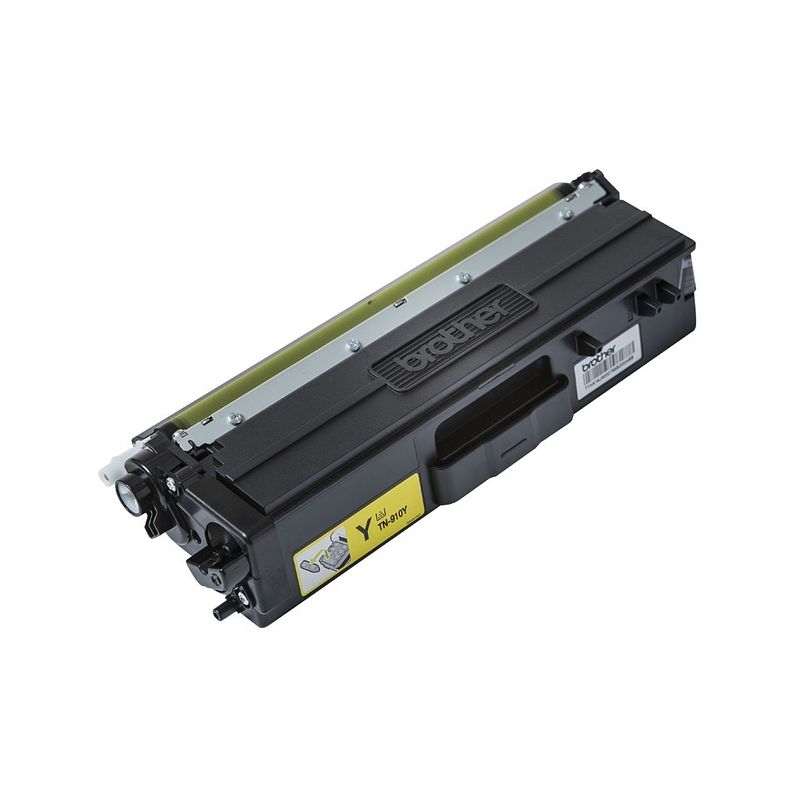 Foto van Brother toner geel, 9 000 pagina's - oem: tn-910y