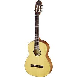 Foto van Ortega family series r121l linkshandige klassieke gitaar naturel met gigbag