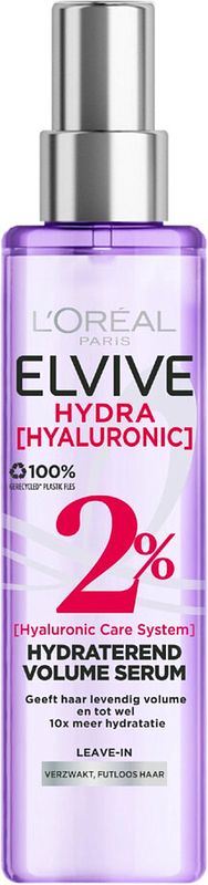 Foto van L'soréal paris elvive hydra hyaluronic hydratatie leave-in spray