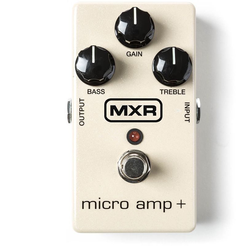 Foto van Mxr m233 micro amp+ boost effectpedaal