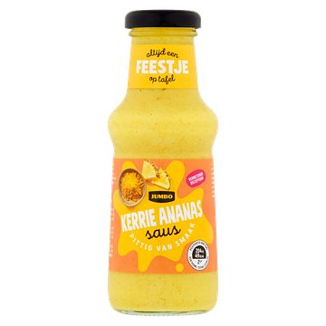 Foto van Jumbo kerrie ananas saus 250ml