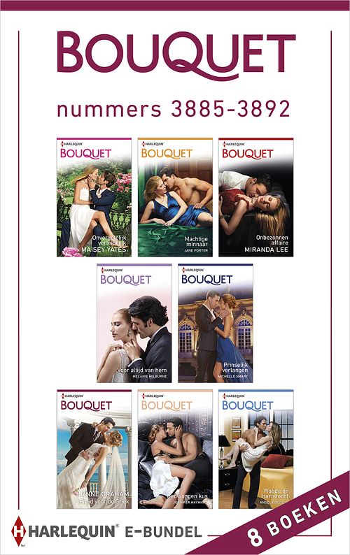 Foto van Bouquet e-bundel nummers 3885 - 3892 (8-in-1) - angela bissell - ebook (9789402531046)