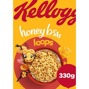 Foto van Kellogg'ss honey loops ontbijtgranen 330g bij jumbo