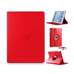 Foto van Ipad mini 3 hoes, rode 360 graden draaibare hoes ipad mini hoes 1 2 3 - ipad hoes, tablethoes