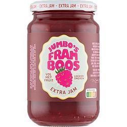 Foto van Jumbo'ss extra jam framboos 430 g