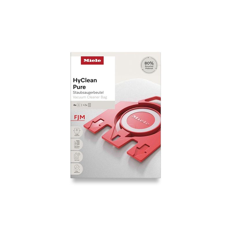 Foto van Miele stofcassette hyclean pure fjm stofzak