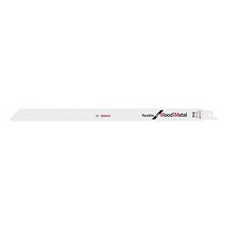 Foto van Bosch accessories 2608656043 reciprozaagblad s 1222 vf, flexible for wood and metal, verpakking van 2 stuks zaagbladlengte 300 mm 2 stuk(s)