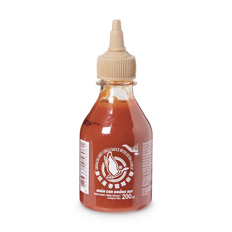Foto van Sriracha knoflook - 200 ml