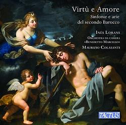 Foto van Virtù e amore: sinfonie e arie del secondo barocco - cd (8007194107494)